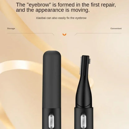 Womens Eyebrow Electric Shaver USB Charging, Simple & Portable Novice Eyebrow Scraper for Smooth Shaping
