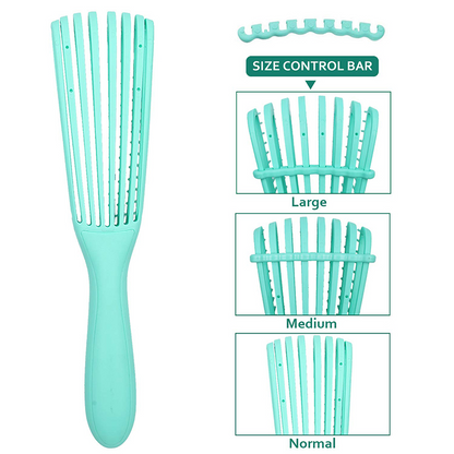 Detangling Hair Comb  Scalp Massage Brush Hair Detangler For Curly Thick Wet Or Dry Hair  OctopusSt 3