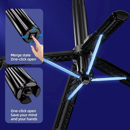 Handheld Gimbal Stabilizer With Tripod Stand And Wireless Remote For IPhone And Android 4