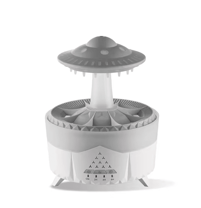 350ml Rain Cloud Aroma Diffuser With Colorful LED Light And Remote Control 3