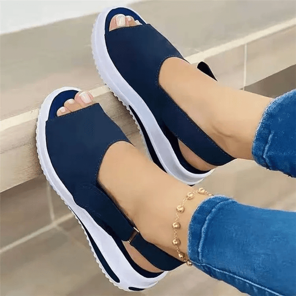 Lightweight Breathable Summer Sandals For Women With Non Slip Peep Toe Design 2