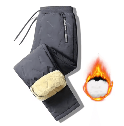 Winter Thickened Warm Pants For Women With Plush Lining And Straight Fit 4