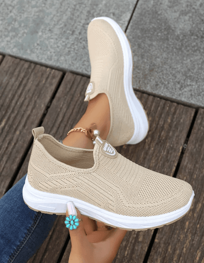 Breathable Slip On Womens Sneakers Lightweight Loafers For Everyday Comfort 5