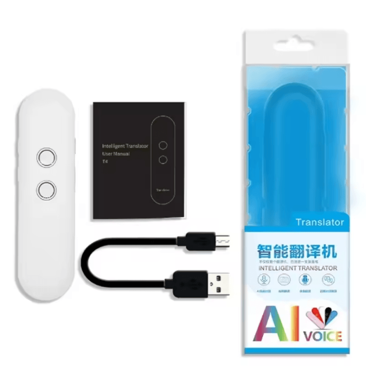 T4 Portable Smart Voice Translator With Bluetooth And Real Time Two Way Translation 3