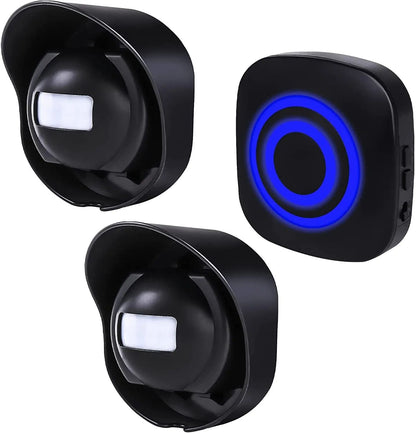 Wireless Motion Sensor Doorbell With Infrared Detector And Receiver 2