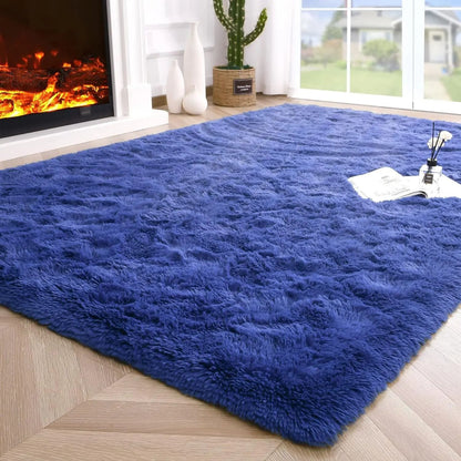 Fluffy Area Rug For Bedroom And Living Room With Non Slip Backing 9