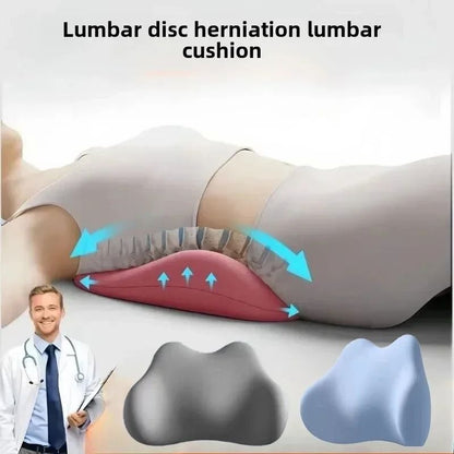 Lumbar Support Cushion Ergonomic Memory Foam Back Pillow for Sleeping and Spine Relief