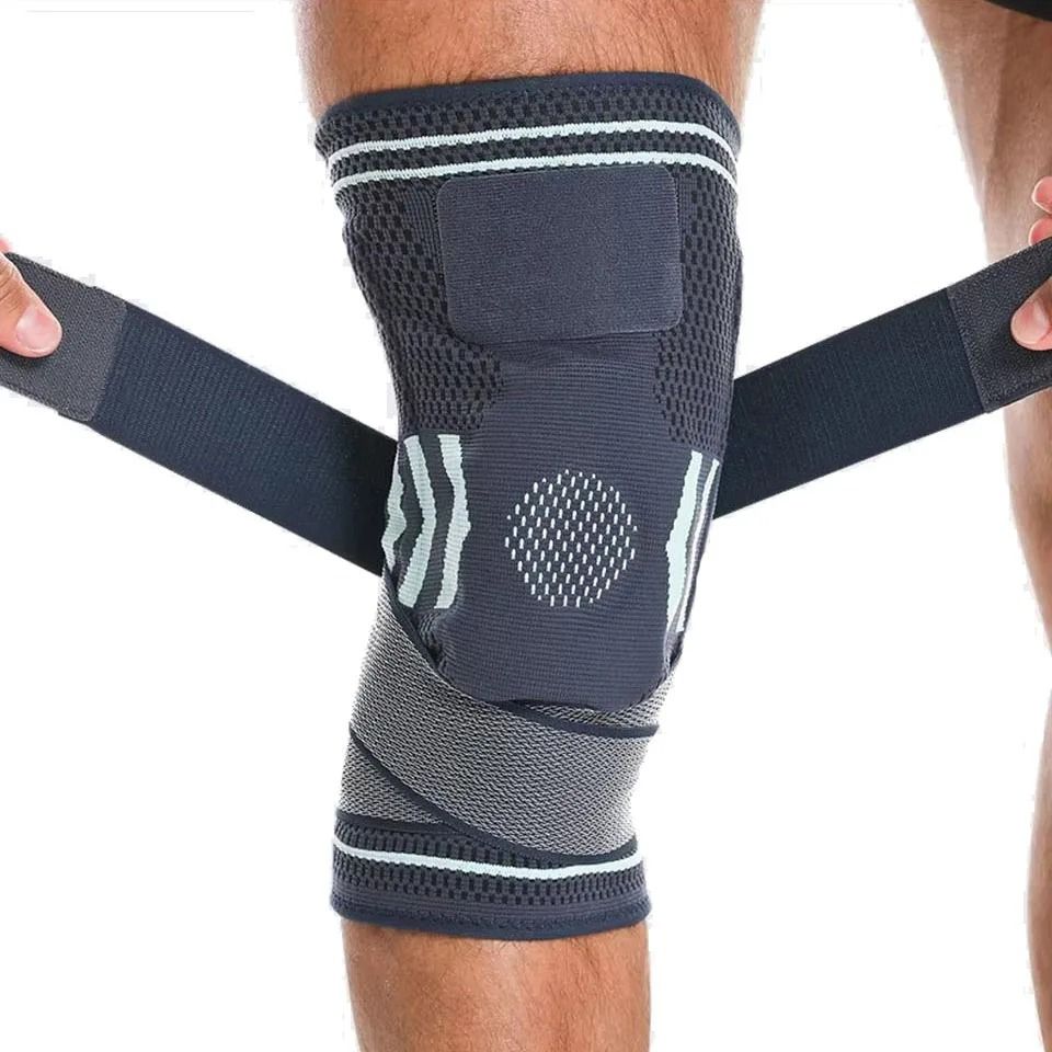 Adjustable Knee Brace Compression Support Strap For Pain Relief And Sports 2