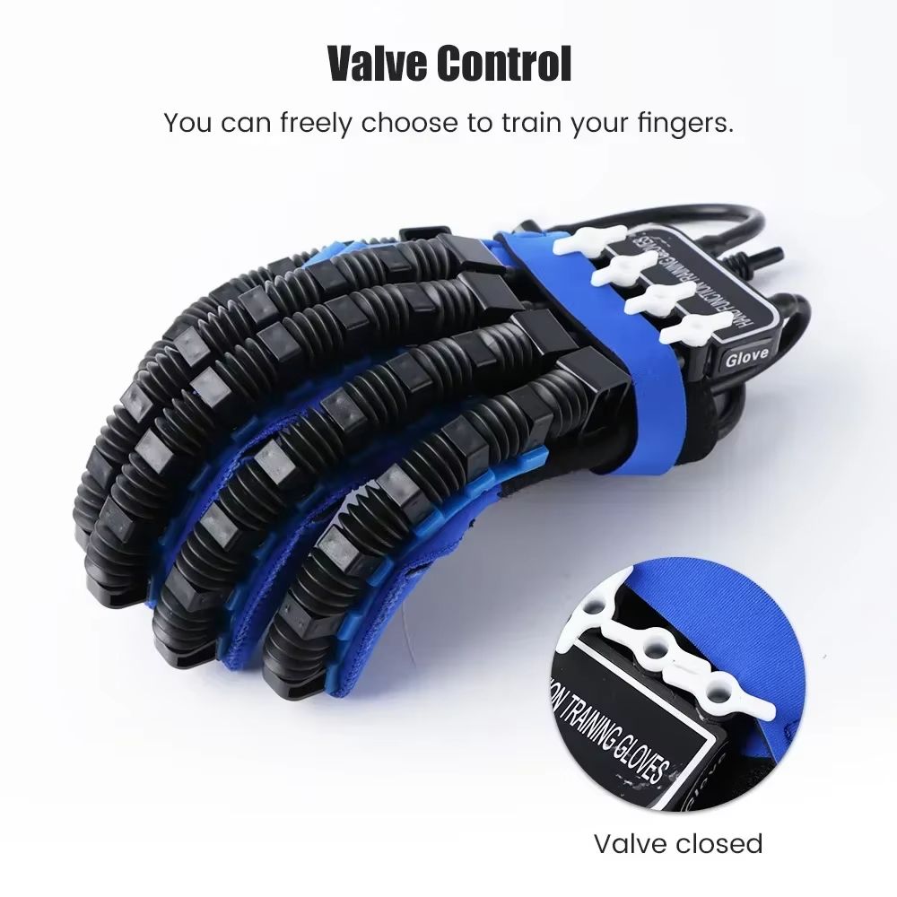 Stroke Rehabilitation Robot Gloves  Left  Right Hand Therapy For Finger Mobility Recovery 4