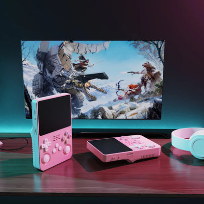 R36S Retro Handheld Game Console  35Inch IPS Screen Portable Gaming System With 64GB And 15000 Clas 1
