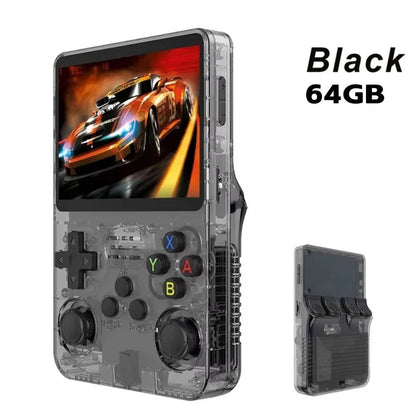 R36S Retro Handheld Game Console  35Inch IPS Screen Portable Gaming System With 64GB And 15000 Clas 9