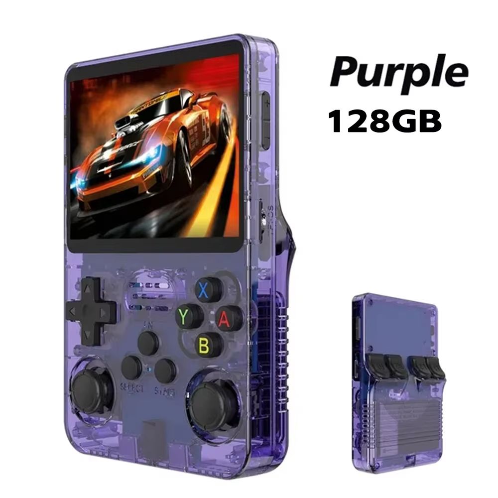 R36S Retro Handheld Game Console  35Inch IPS Screen Portable Gaming System With 64GB And 15000 Clas 16