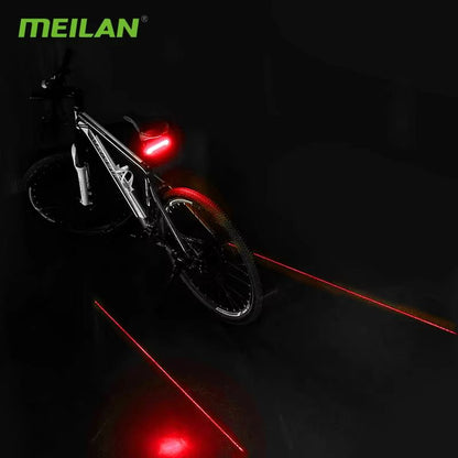 Smart Wireless Bike Tail Light With Turn Signals  Brake Detection  USB Rechargeable LED Cycling Saf 3