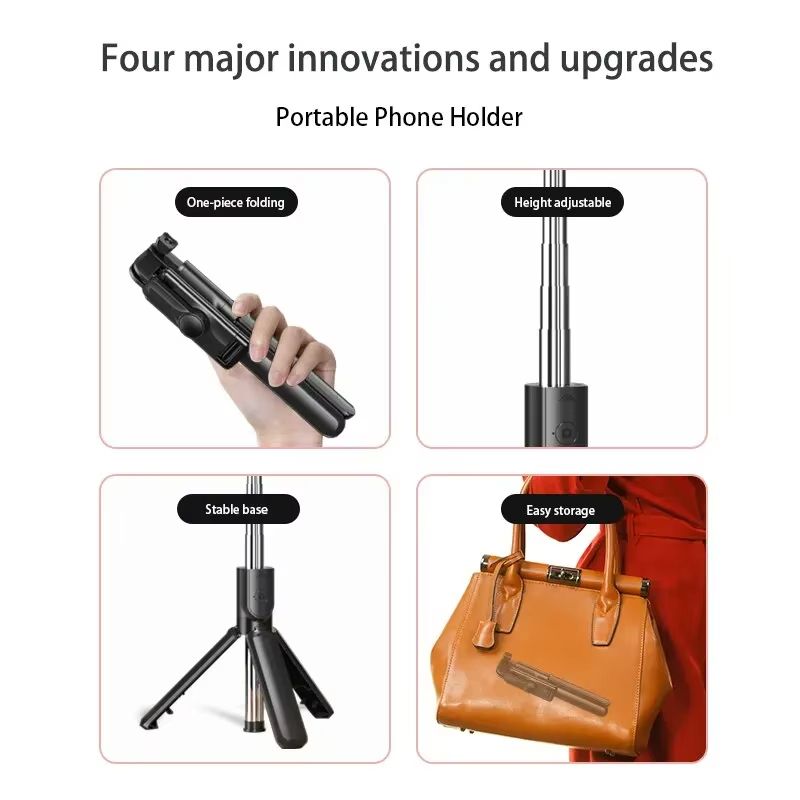 Bluetooth Wireless Selfie Stick With Tripod  Extendable Monopod And Remote Shutter For IPhone  Andr 3