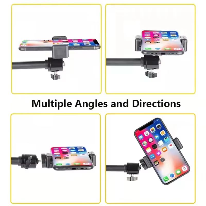Overhead Tripod With Ring Light  Tabletop Shooting Stand With Phone Holder  Boom Arm For Photograph 3