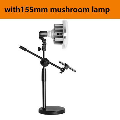 Overhead Tripod With Ring Light  Tabletop Shooting Stand With Phone Holder  Boom Arm For Photograph 11