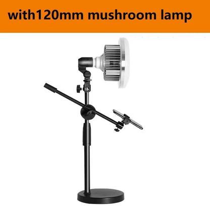 Overhead Tripod With Ring Light  Tabletop Shooting Stand With Phone Holder  Boom Arm For Photograph 12