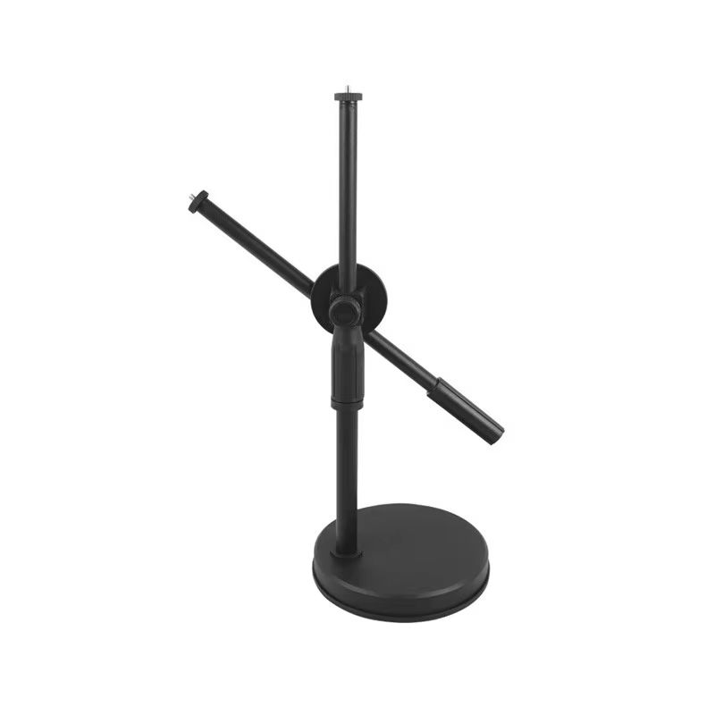 Overhead Tripod With Ring Light  Tabletop Shooting Stand With Phone Holder  Boom Arm For Photograph 7