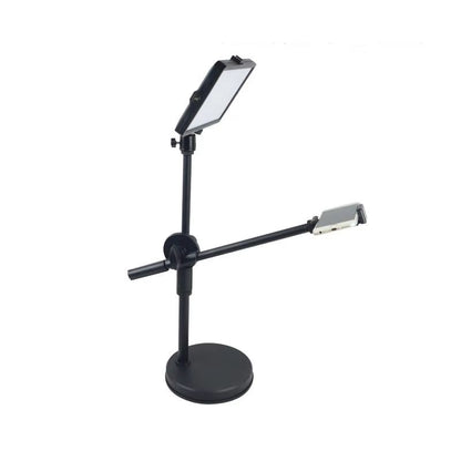 Overhead Tripod With Ring Light  Tabletop Shooting Stand With Phone Holder  Boom Arm For Photograph 8