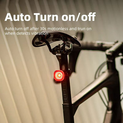 XOSS XR01 Smart Tail Light  Auto Brake Sensing Waterproof USB Rechargeable Bicycle Rear Light 1
