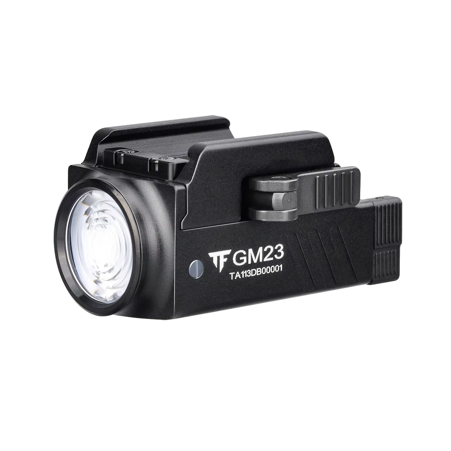 Trustfire GM23 Tactical LED Flashlight – Compact 800 Lumens USB Rechargeable Rail Light