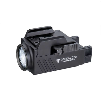 Trustfire GM23 Tactical LED Flashlight  Compact 800 Lumens USB Rechargeable Rail Light 8