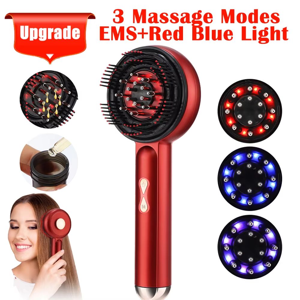 Electric Scalp Massage Comb With Red Light Therapy For Hair Growth And AntiHair Loss 6