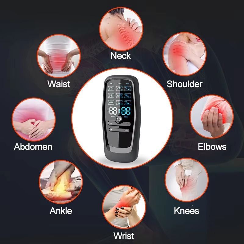 Physiotherapy EMS Muscle Stimulator  Digital Electrotherapy Massager For Pain Relief  Body Slimming 1
