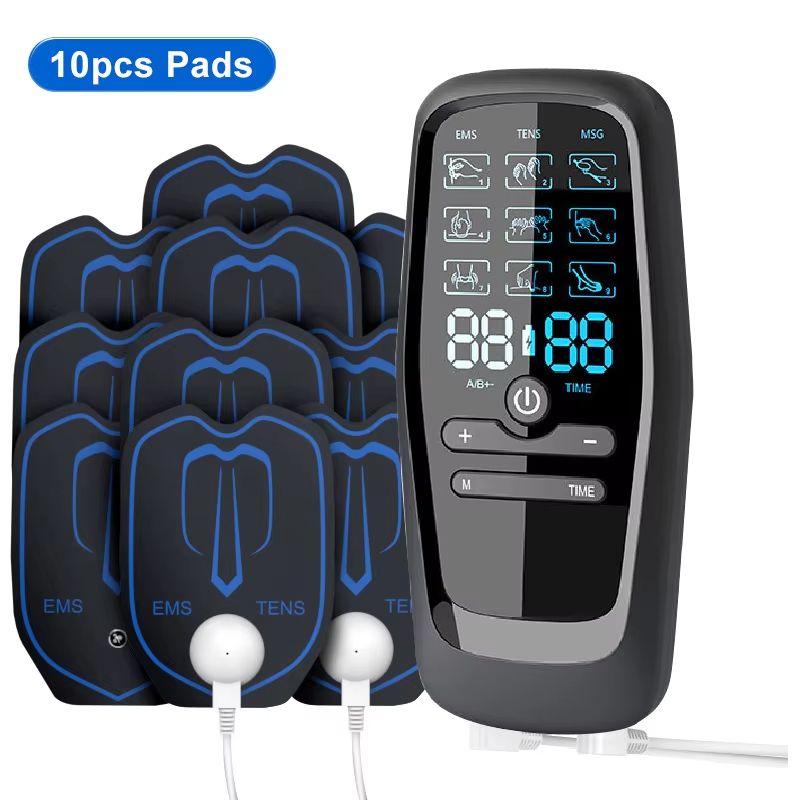Physiotherapy EMS Muscle Stimulator  Digital Electrotherapy Massager For Pain Relief  Body Slimming 4