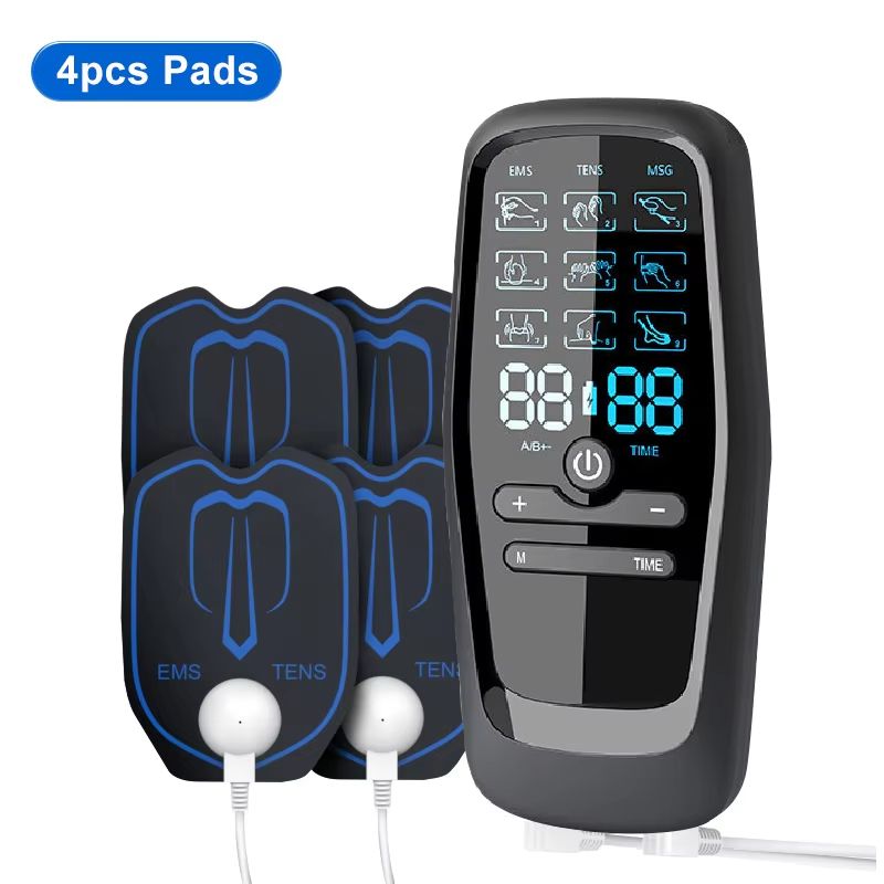 Physiotherapy EMS Muscle Stimulator  Digital Electrotherapy Massager For Pain Relief  Body Slimming 6