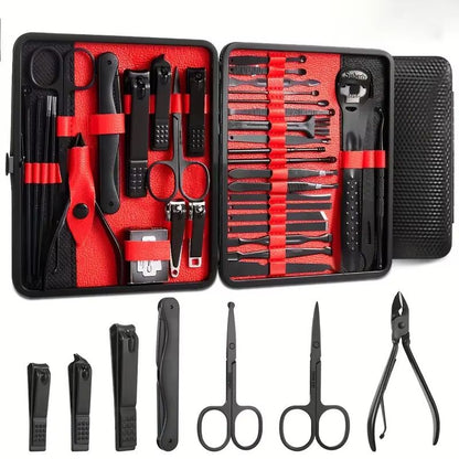 36Piece Professional Manicure And Pedicure Set With Travel Case  Complete Nail Care Kit 1