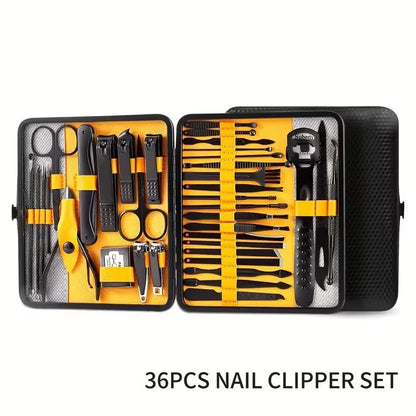 36Piece Professional Manicure And Pedicure Set With Travel Case  Complete Nail Care Kit 6