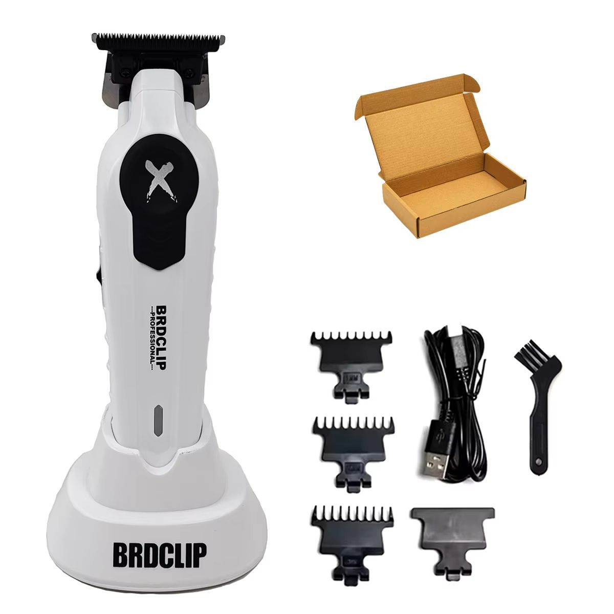 BRDCLIP X Series Professional Hair Trimmer  7700RPM Electric Clipper With DLC Blade For Precision C 8