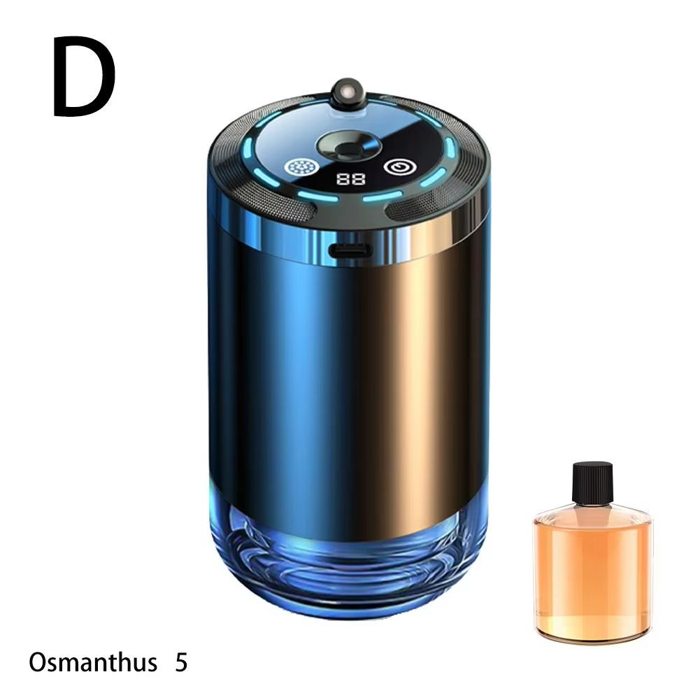 Smart Car Air Freshener  Rechargeable Aroma Diffuser With Adjustable Intensity Levels 10