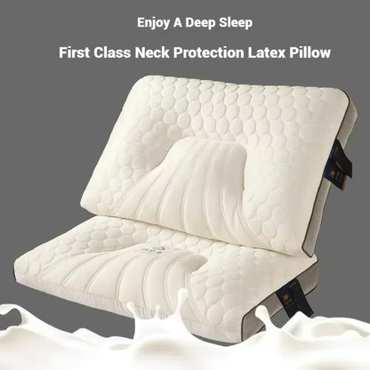 3D Breathable Mesh Neck Pillow  Ergonomic Capsule Design With Healthy Porous Fibers For Comfortable 1