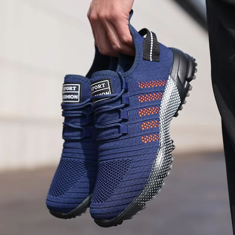 Mens Lightweight Mesh Sneakers  Breathable SlipOn Casual Running Shoes With Soft Sole 7