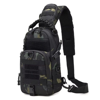 Tactical Chest Sling Bag  Outdoor Camping Backpack With MOLLE System For Hiking Cycling  Everyday C 6