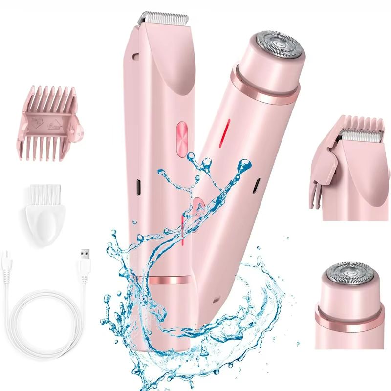 Painless Electric Razor for Women – Facial Epilator & Body Hair Trimmer for Legs, Bikini, and Mustache