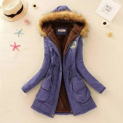 Womens Cotton Padded Hooded Winter Jacket 6