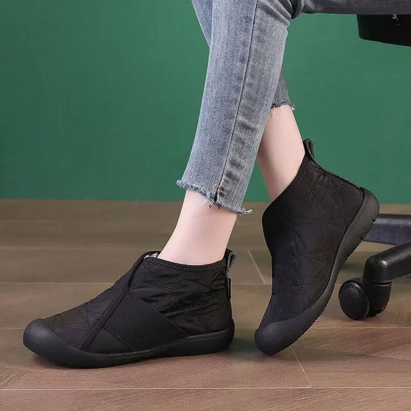 WomenS Plush Lined Winter Snow Boots 1