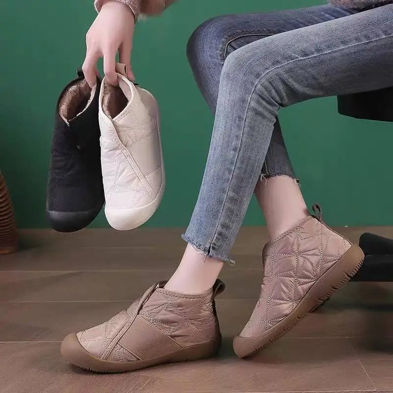 WomenS Plush Lined Winter Snow Boots 4