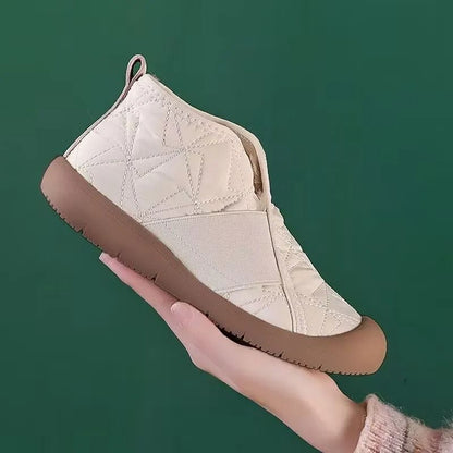 WomenS Plush Lined Winter Snow Boots 8