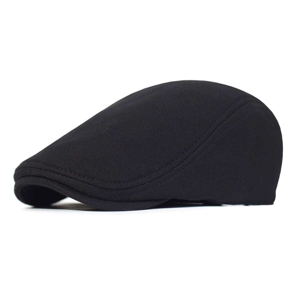 Retro Cotton Newsboy Caps Men Women Hat Casual Solid Beret Unisex Flat Driver Cap Vintage Soft Wait 5