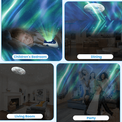 Galaxy Projector Night Light For Kids And Adults With Planetarium Sky Effect 4