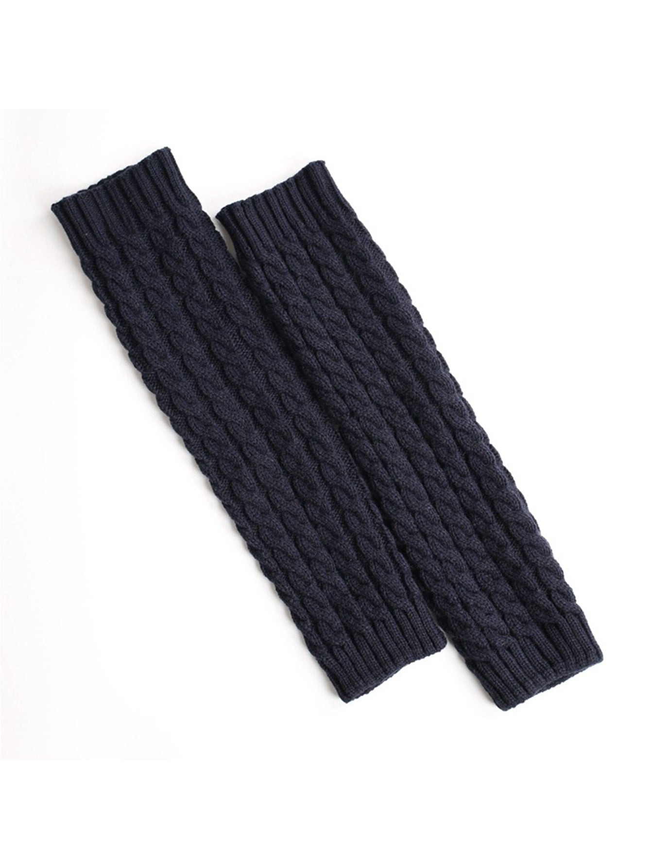 Autumn and Winter Leg Warmers, Heaps Knitted Leg Warmers for Women, Cozy Cable Knit Boot Cuffs