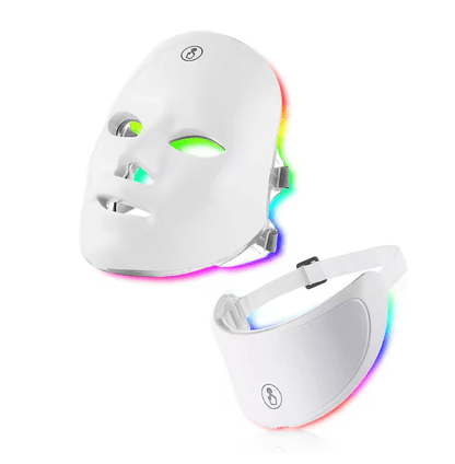 LED Face and Neck Beauty Machine Skin Care Massager for Anti Aging and Firming