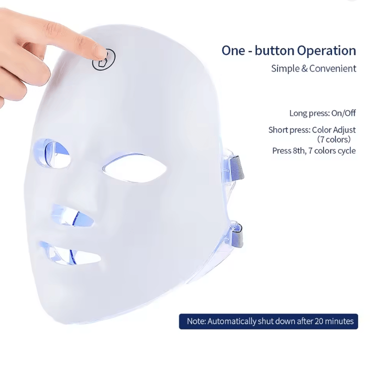 LED Face And Neck Beauty Machine Skin Care Massager For Anti Aging And Firming 1
