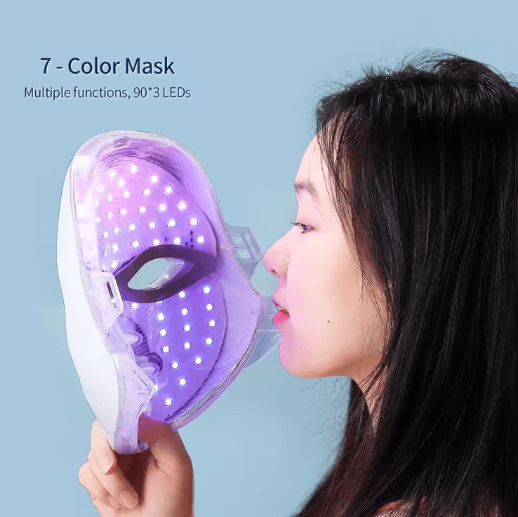 LED Face And Neck Beauty Machine Skin Care Massager For Anti Aging And Firming 2