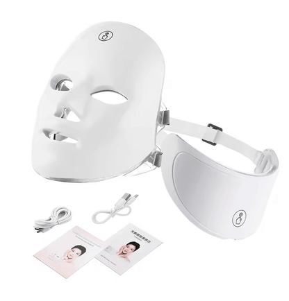 LED Face And Neck Beauty Machine Skin Care Massager For Anti Aging And Firming 4