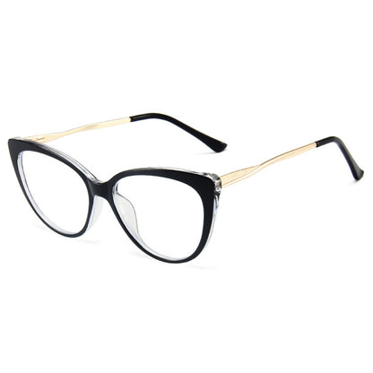 OEC CPO Vintage Cat Eye Optical Glasses Frames Women Stylish Eyewear Clear Lens Optical Eyeglasses Frame Prescription